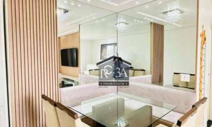 Apartamento com 3 dormitórios, 1 suíte à venda, 76 m², 3 vagas com varanda gourmet - Anália Franco - São Paulo/SP