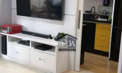 Apartamento para comprar com 89m², 2 quartos, sendfo 1 suíte, varanda com churrasqueira. rua andrá vidal - tatupé -sp