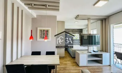 Apartamento com 1 dormitório para alugar, 40 m² por R$ 4.267,08/mês - Jardim Anália Franco - São Paulo/SP