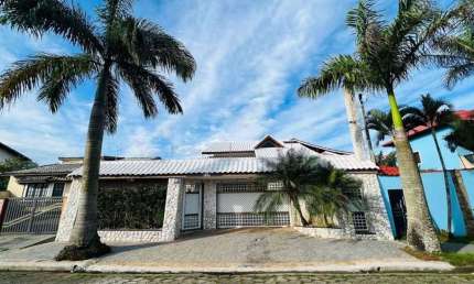 Sobrado, 330 m² - venda por R$ 1.350.000,00 ou aluguel por R$ 6.900,00 - Balneário Três Marias - Peruíbe/SP