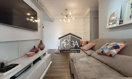 Apartamento para comprar com 64m², 2 dormitórios, sendo 1 suíte, varanda gourmet, 1 vaga. Rua Atucuri, Tatuapé - SP