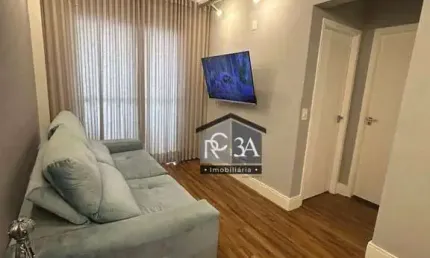 Apartamento a venda no tatuapé com 50 m², 2 dormitórios, 2 vagas, lazer.
