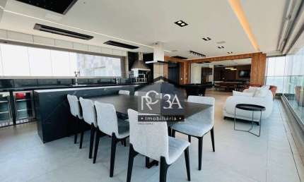 Apartamento alto padrão mobiliado e decorado para locação no Tatuapé São Paulo-SP.