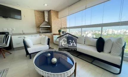 Apartamento para alugar, 180 m² por R$ 21.000,00/mês - Jardim Anália Franco - São Paulo/SP
