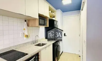 Studio com 1 dormitório para alugar, 24 m² por R$ 3.016/mês - Liberdade - São Paulo/SP