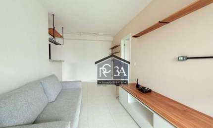 Apartamento com 1 dormitório para alugar, 45 m² por R$ 3.454,00/mês - Tatuapé - São Paulo/SP
