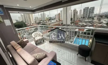 Apartamento com varanda gourmet - 2 dormitórios à venda, 63 m² por r$ 780.000 - tatuapé - são paulo/sp