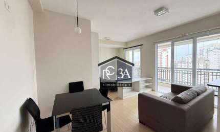 Apartamento com 1 dormitório para alugar, 40 m² por R$ 3.567,08/mês - Jardim Anália Franco - São Paulo/SP