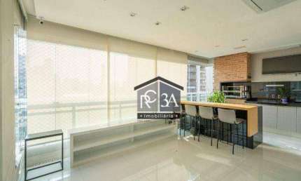 Apartamento de alto padrão com 3 dormitórios à venda, 171 m² por R$ 3.500.000 - Tatuapé - São Paulo/SP