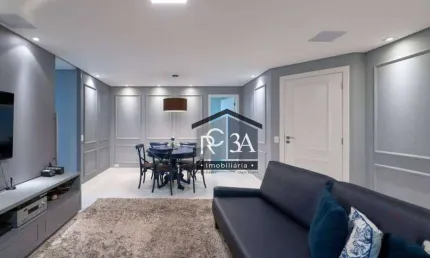 Apartamento com 3 dormitórios à venda, 121 m² por r$ 1.430.000,00 - jardim anália franco - são paulo/sp