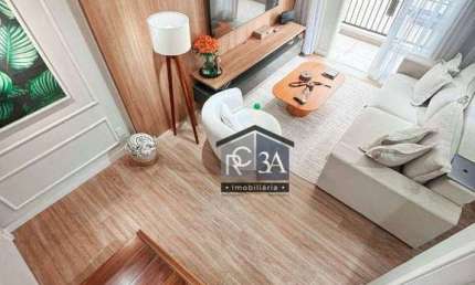 Apartamento duplex com 2 dormitórios à venda, 76 m² por R$ 850.000 - Tatuapé - São Paulo/SP