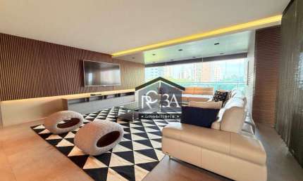 Apartamento com 4 dormitórios à venda, 326 m² por R$ 7.500.000,00 - Jardim Anália Franco - São Paulo/SP