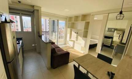 Apartamento com 1 dormitório para alugar, 40 m² - Vila Regente Feijó - São Paulo/SP