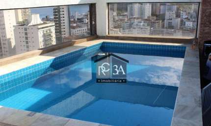 Cobertura com 3 dormitórios, 231 m² - venda por R$ 1.300.000,00 ou aluguel por R$ 9.914,00 - Astúrias - Praia - Guarujá/SP