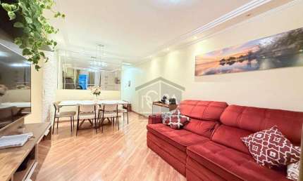 Apartamento com 3 dormitórios à venda, 76 m², 2 vagas - Anália Franco - São Paulo/SP