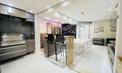 Apartamento com 3 dormitórios no jardim anália franco, são paulo, sp.