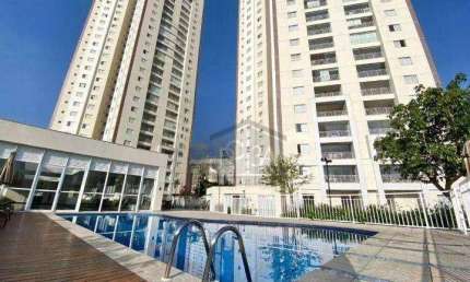 Apartamento com 3 dormitórios para alugar, 106 m²  - Tatuapé - São Paulo/SP