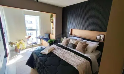 Stúdio 26m² mobiliado na Rua Bela Cintra para venda ou locação.