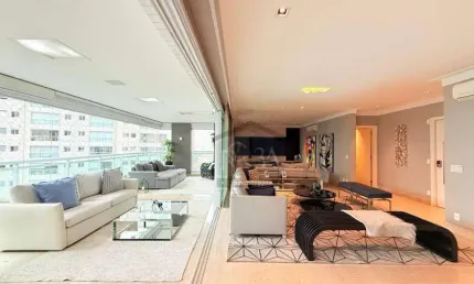 Apartamento com 3 suítes para alugar, 280 m², 5 vagas - anália franco - são paulo/sp