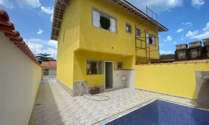Sobrado com 2 dormitórios à venda, 90 m² por R$ 378.900,00 - Campos Elíseos - Itanhaém/SP