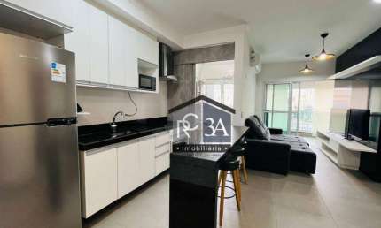 Apartamento com 1 dormitório à venda, 55 m² por R$ 850.000,00 - Jardim Anália Franco - São Paulo/SP