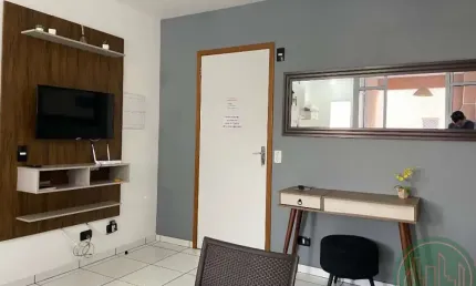 Apartamento com 2 quartos à venda no centro, ubatuba  por r$ 450.000