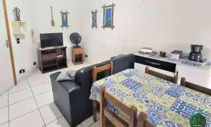Apartamento com 2 quartos à venda no centro, ubatuba  por r$ 450.000