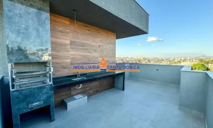 Cobertura com 3 quartos à venda em Copacabana, Belo Horizonte  por R$ 539.000