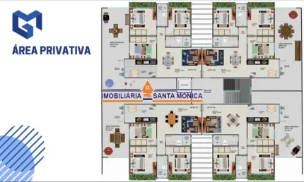 Apartamento com 3 quartos à venda na Santa Mônica, Belo Horizonte  por R$ 550.000
