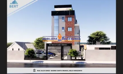 Apartamento com 2 quartos à venda na Santa Branca, Belo Horizonte  por R$ 450.000