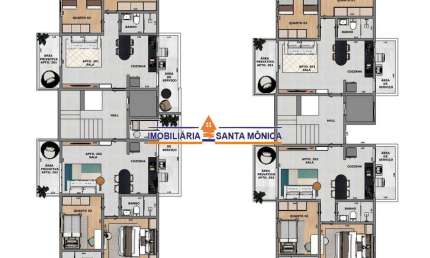 Apartamento com 2 quartos à venda na Santa Mônica, Belo Horizonte  por R$ 419.000