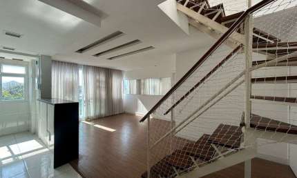 Plus Residencial, Ótima cobertura com 104m, 2 quartos, espetacular, 1 vaga.