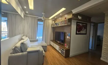 Mix residencial, cobertura a venda com 122m, 3 quartos com móveis e sol da manhã