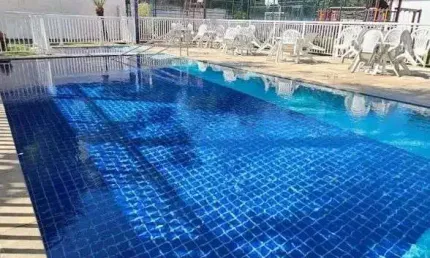 Village Vip a venda, 2 quartos varanda e com 1 vaga. Lazer completo.