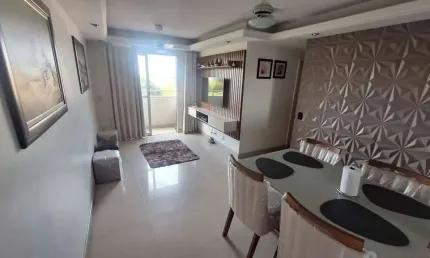 Vitória Caxias, 3 quartos com suíte. Sol da manhã, porcelanato e teto rebaixado.
