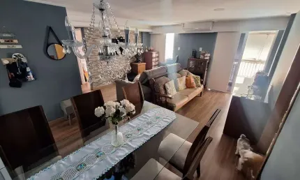 Vila das Fontes, Apartamento com 74m, 3 qts transformado em 2. Espetacular.
