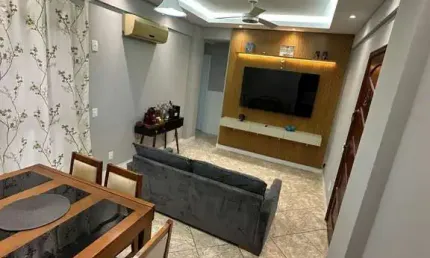 Apartamento com 3 quartos, suíte e vaga. Mobiliado no Shopping 3000.