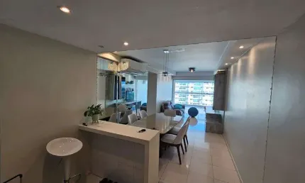 Bora bora barra, amplo apartamento a venda com 102m, barra olimpica. espetacular