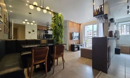 Exato rio grande, espetacular apartamento a venda, todo reformado. 1 vaga. lazer