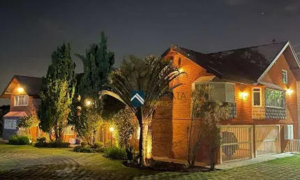 Casa com 8 dormitórios à venda, 1 m² por R$ 7.000.000 - Condomínio Santa Fé - Vinhedo/SP