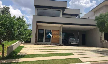 Casa com 3 dormitórios à venda, 242 m² por R$ 1.850.000,00 - Condomínio Residencial Mont’ Alcino - Valinhos/SP