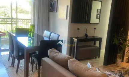 Apartamento com 3 dormitórios à venda, 92 m² por R$ 750.000,00 - Condomínio Campo di Fiore - Vinhedo/SP