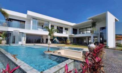 Casa com 4 dormitórios à venda, 750 m² por R$ 10.500.000 - Condomínio Fazenda Serrazul - Itupeva/SP