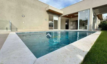 Sobrado Alto Padrão para Locação no Estância Marambaia – 4 quartos/Suítes e Piscina em Vinhedo/SP