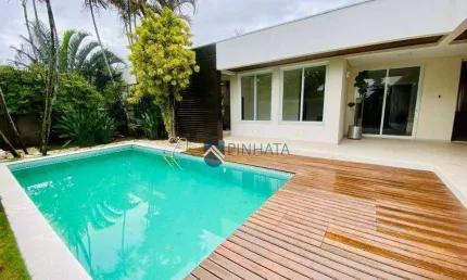 Sobrado Alto Padrão para Locação no Estância Marambaia – 3 quartos/ Suítes e Piscina em Vinhedo/SP