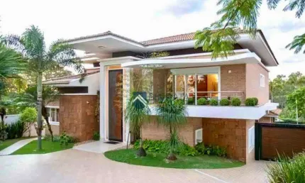 Casa de Alto Padrão com 5 Suítes Piscina Raia e Gourmet no Condomínio São Joaquim em Vinhedo SP
