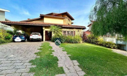 Casa com 4 quartos  e lazer completo no cond. jardim paulista - vinhedo /sp