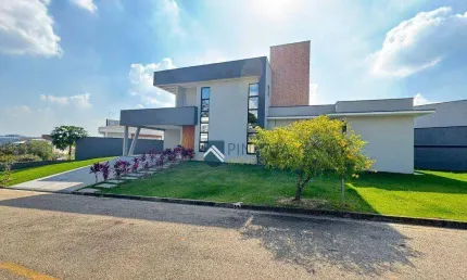 Casa com 3 dormitórios, 190 m² - venda por r$ 1.750.000 ou aluguel por r$ 9.750/mês - condomínio via castelli - louveira/sp