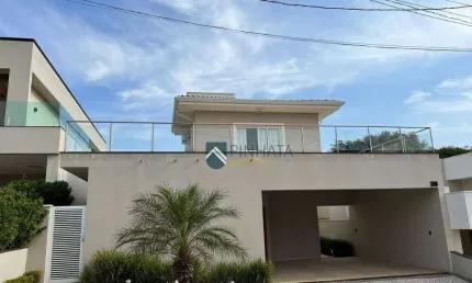 Casa com 3 dormitórios para alugar, 272 m² por r$ 8.200,00/mês - condomínio fiorella - valinhos/sp