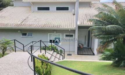 Casa com 4 dormitórios à venda, 753 m² por R$ 3.500.000,00 - Condomínio Estância Marambaia - Vinhedo/SP